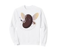 Lindo Hada Madrina Amante de Frijoles Kawaii Humor Vegano Sudadera