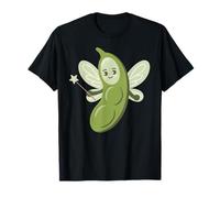 Lindo Hada Madrina Edamame Bean Lover Kawaii Humor Vegano Camiseta