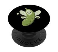 Lindo Hada Madrina Edamame Bean Lover Kawaii Humor Vegano PopSockets PopGrip Adhesivo