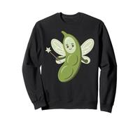 Lindo Hada Madrina Edamame Bean Lover Kawaii Humor Vegano Sudadera