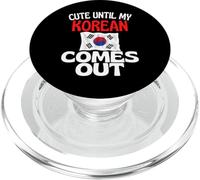 Lindo hasta Que mi Coreano Sale Divertido Corea PopSockets PopGrip para MagSafe