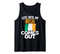 Lindo hasta Que mi irlandés Sale Divertido Irlanda Camiseta sin Mangas