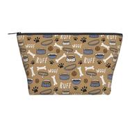 Lindo Hueso de Perro, Bolsa de artículos de tocador Bolsa de Maquillaje Bolsa de cosméticos Bolsa de artículos de tocador de Viaje portátil