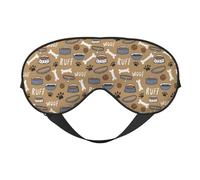 Lindo hueso de perro, Cubreojos completos Antifaz bloqueador de luz Antifaz para dormir Antifaz suave con los ojos vendados Noche