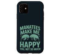 Lindo humor de manatíes - Funny Sea Life Ocean Life Manatíes Carcasa para iPhone 11