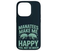 Lindo humor de manatíes - Funny Sea Life Ocean Life Manatíes Carcasa para iPhone 14 Pro