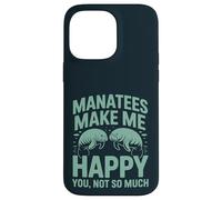 Lindo humor de manatíes - Funny Sea Life Ocean Life Manatíes Carcasa para iPhone 14 Pro Max