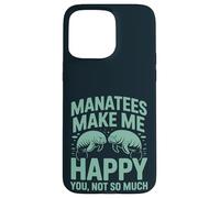 Lindo humor de manatíes - Funny Sea Life Ocean Life Manatíes Carcasa para iPhone 15 Pro Max