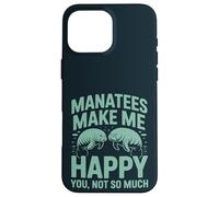 Lindo humor de manatíes - Funny Sea Life Ocean Life Manatíes Carcasa para iPhone 16 Pro Max