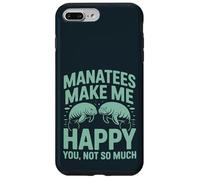 Lindo humor de manatíes - Funny Sea Life Ocean Life Manatíes Carcasa para iPhone 7 Plus/8 Plus