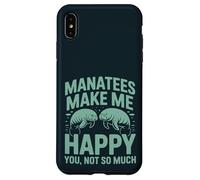 Lindo humor de manatíes - Funny Sea Life Ocean Life Manatíes Carcasa para iPhone XS Max