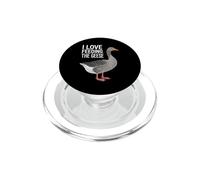 Lindo I Love Feeding The Geese Hombres Mujeres Niños PopSockets PopGrip para MagSafe