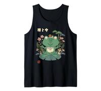 Lindo Japón Estética & Mindfulness Naturaleza Arte Camiseta sin Mangas