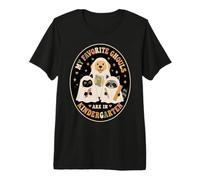 Lindo jardín de Infantes Maestro Aula Fantasma Animales diversión Camiseta Premium
