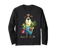 Lindo Jardinero para Perros con regadera de Zanahorias Manga Larga