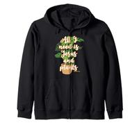 Lindo Jesús Y Plantas Santo Jesús Rey Del Amor Chica Cristiana Sudadera con Capucha
