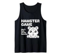 Lindo juego de hámster para niñas, mujeres y niños, divertidas cosas kawaii Camiseta sin Mangas