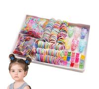 Lindo juego de pelo - Colección de accesorios para niñas, bandas elásticas