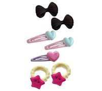 Lindo juego de pinzas para el pelo con diseño de estrella, horquillas para todo el cabello, lindas horquillas para el pelo, accesorios para el cabello para niñas y mujeres