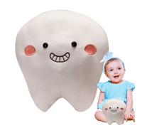 Lindo Juguete De Peluche De Dientes, Juguete Lindo De Peluche De Dientes De Dibujos Animados Con Adorable Relleno, Peluches , Animal De Peluche Creativo, Cepillo De Dientes, Almohada De Juguete