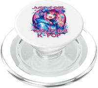 Lindo K-Pop Cumpleaños K Pop Kids This Girl Loving K-Pop PopSockets PopGrip para MagSafe