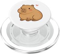 Lindo Kawaii Capibara Adorable Animal, Amante Chibi Mascota PopSockets PopGrip para MagSafe