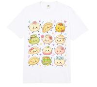 Lindo Kawaii Dumpling Pastel Anime Asiático Comida Amante Niños Niña Comfort Colors Adult Heavyweight T-Shirt
