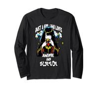 Lindo Kawaii Just A Girl Who Loves Anime Y Kava Tea Drink Manga Larga