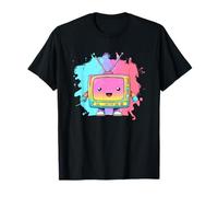 Lindo Kawaii Retro TV Cartoon Pastel Vaporwave Camiseta