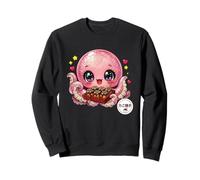 Lindo Kawaii Takoyaki Chibi Pulpo Japonés Street Food Sudadera