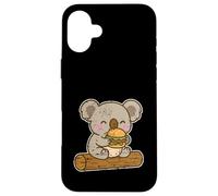Lindo Koala Burger Snack Dibujos Anim Carcasa para iPhone 16 Plus