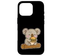 Lindo Koala Burger Snack Dibujos Anim Carcasa para iPhone 16 Pro