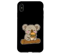 Lindo Koala Burger Snack Dibujos Anim Carcasa para iPhone XS MAX