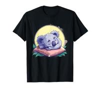 Lindo koala durmiendo animal dormido Koala oso Camiseta