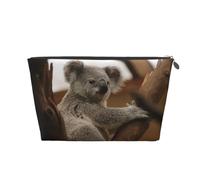 Lindo Koala en el árbol, Bolsa de artículos de tocador Bolsa de Maquillaje Bolsa de cosméticos Bolsa de artículos de tocador de Viaje portátil