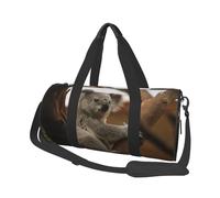 Lindo Koala en el árbol, Bolsa de Viaje de Gran Capacidad, Bolso Redondo, Bolsa de Viaje Deportiva, Bolsa de Mano, Bolsa de Fitness