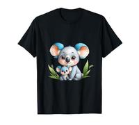 Lindo Koala mamá y bebé Animal ilustración Camiseta