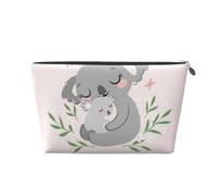 Lindo Koala mamá y bebé, Bolsa de artículos de tocador Bolsa de Maquillaje Bolsa de cosméticos Bolsa de artículos de tocador de Viaje portátil