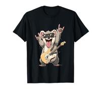 Lindo Koala Rock música Guitarrista Divertido diseño Animal Camiseta