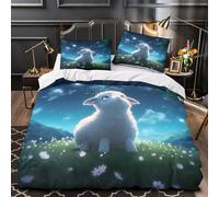 Lindo koala sosteniendo una rama Funda de Edredón 3 Piezas Suave Diseño 3D Cremallera Oculta con Fundas de Almohada Antialérgica Animal de dibujos animados Funda Edredon for jóvenes King（220x240cm）