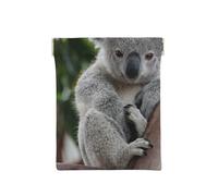 Lindo Koala, Squeeze Top Wallet Bolsa de Almacenamiento para Mujer Monedero pequeño Bolsa de Cambio