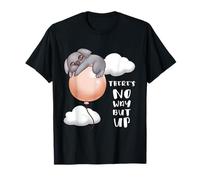 Lindo Koala There No Way But Up Regalo para Mujeres, Hombres y niños Divertido Camiseta