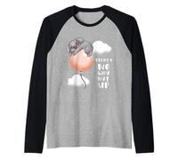 Lindo Koala There No Way But Up Regalo para Mujeres, Hombres y niños Divertido Camiseta Manga Raglan