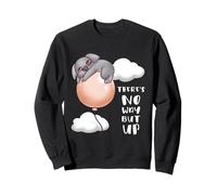 Lindo Koala There No Way But Up Regalo para Mujeres, Hombres y niños Divertido Sudadera