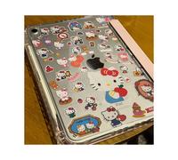 Lindo kt compatible con tableta Apple compatible con iPad Air 6 funda protectora pro 11 pulgadas 5/4 Hello Kitty 10.ª generación 9/8 carcasa MINI 6