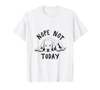 Lindo Labrador durmiendo Que no Quiere Hacer Nada Hoy Camiseta