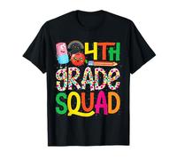 Lindo lápiz de borrar con Forma de Apple de 4th Grade Squad Camiseta
