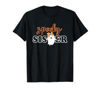 Lindo lazo de Halloween con diseño de coqueta para Spooky Sister Camiseta