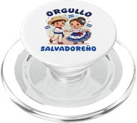 Lindo Legado de la Danza folclórica Infantil de Orgullo Salvadoreño PopSockets PopGrip para MagSafe