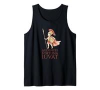 Lindo legionario Romano Antiguo - La Fortuna favorece a los audaces Camiseta sin Mangas